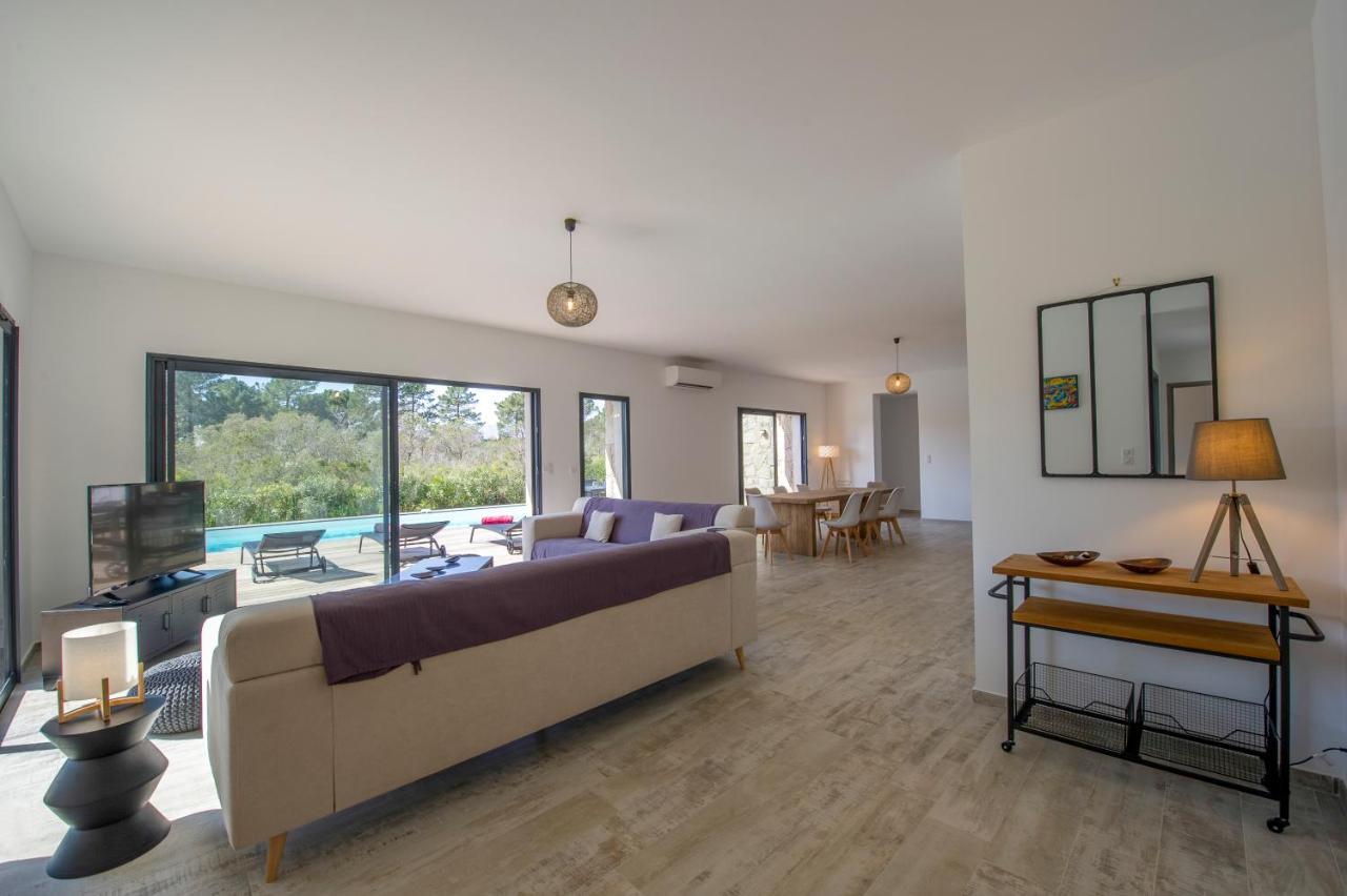 Villa Calme Luxueuse Et Proche Plage Saint-Cyprien Lecci Exterior foto