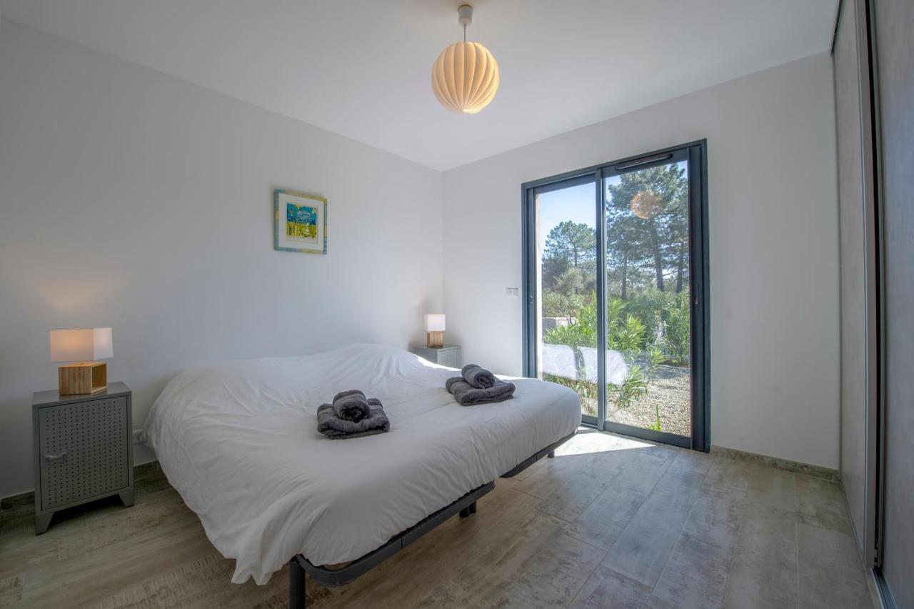 Villa Calme Luxueuse Et Proche Plage Saint-Cyprien Lecci Exterior foto
