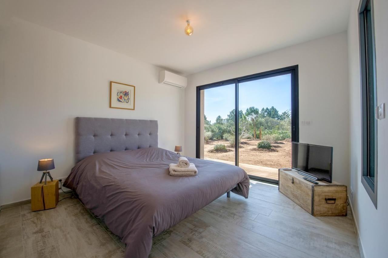 Villa Calme Luxueuse Et Proche Plage Saint-Cyprien Lecci Exterior foto