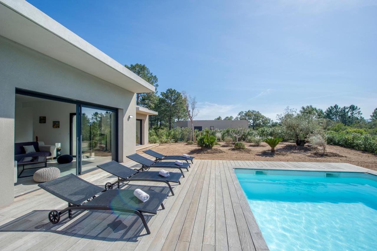 Villa Calme Luxueuse Et Proche Plage Saint-Cyprien Lecci Exterior foto