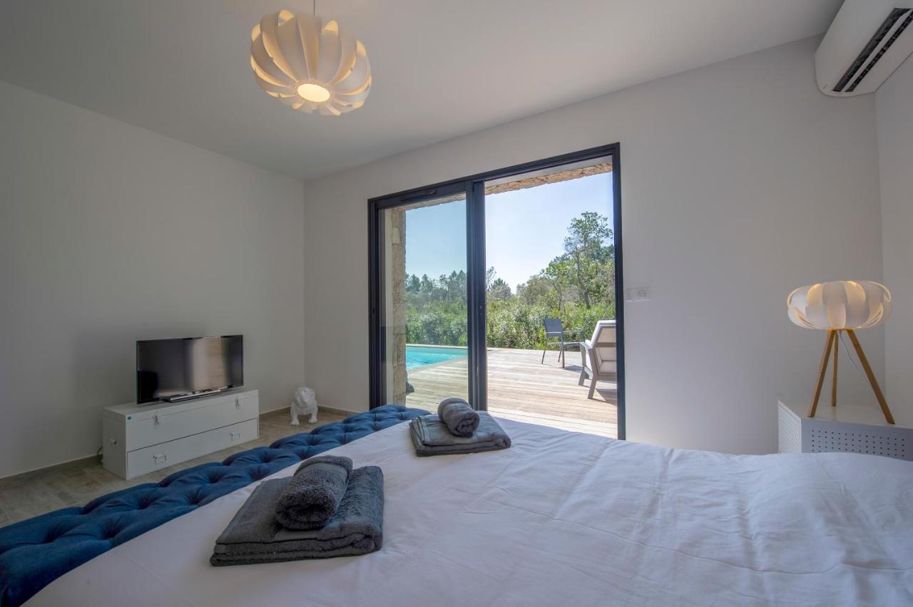 Villa Calme Luxueuse Et Proche Plage Saint-Cyprien Lecci Exterior foto